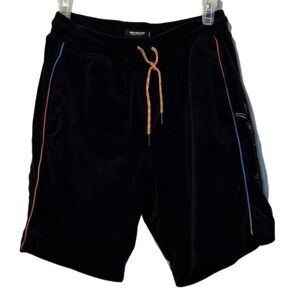 Pink Dolphin (FB) Men’s Cool Out Velour Shorts Sz S Black Beach Summer EUC
